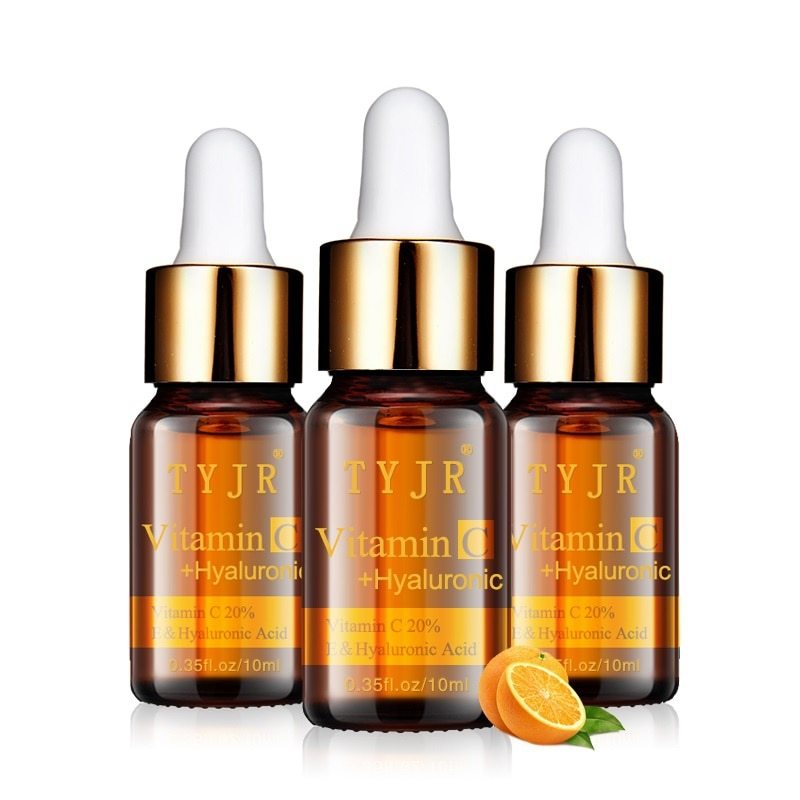 Vitamin C Serum VC Removing Dark Spots Freckle Speckle Fade Ageless Skin Care Whitening Face Anti Winkles Essence Beauty