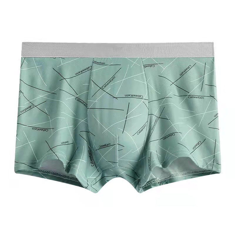 Fashion Printed Youth Sports Breathable Boxer Shorts