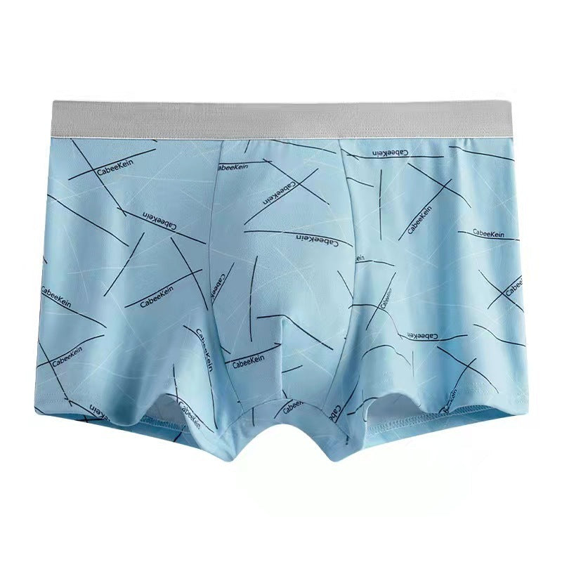 Fashion Printed Youth Sports Breathable Boxer Shorts