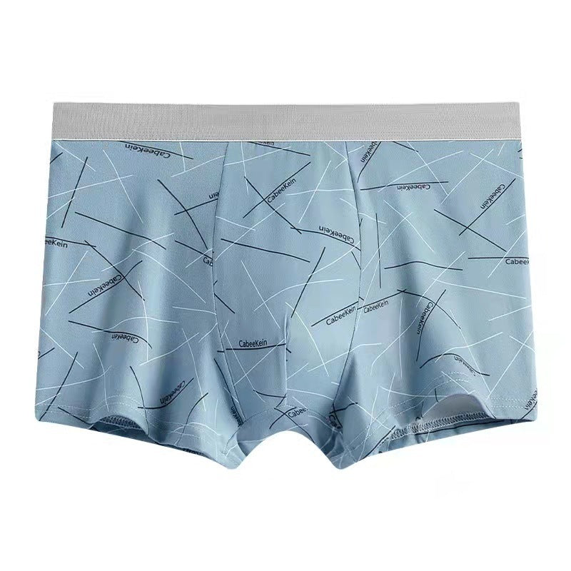 Fashion Printed Youth Sports Breathable Boxer Shorts